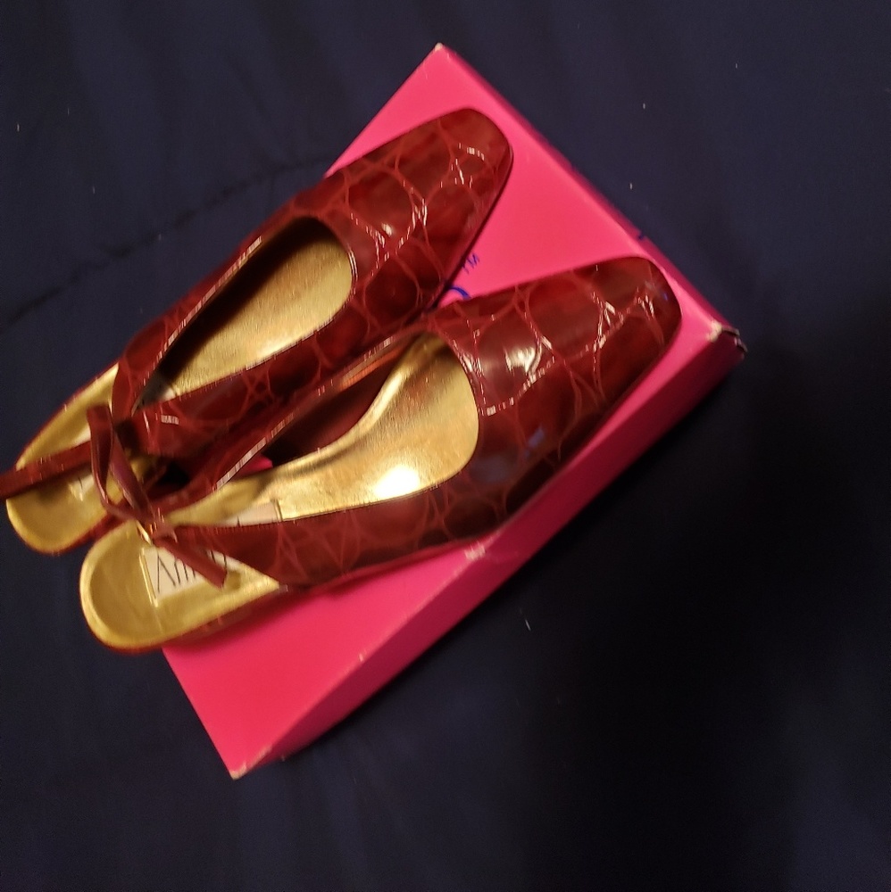 Burgundy Dress Heels